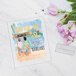 Personalized You are the She to My Nanigans Acrylic Plaque for Bestie Friends Table Decoration