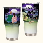 Personalisierte Familie Camping bei Nacht Camping Partner für das Leben 30oz Becher Jahrestag Geschenk Geburtstagsgeschenk
