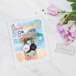 Personalisierte sind wir betrunken Schlampe wir sein könnte Acryl Plaque Besties Geschenk Schreibtisch Ornament