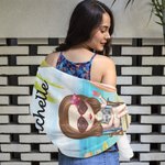 Personalisiertes Schnell Trocknendes Strandtuch Mädchen-am-Strand Design Reisehandtuch Geburtstag Urlaub Geschenk für Strand-Liebhaber