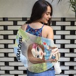 Personalized Girl on the Beach Quick Dry High Absorbent Beach Towel Travel Matching Birthday Friendship Gift for Her