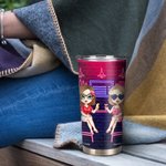 Personalised Partners in Crime Just Remember If We Get Caught I'm Deaf and You Don't Speak English 20oz Tumbler Besties Gift Daily Use