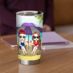 Personalisierte Sind wir betrunken Schlampe Wir könnten 20oz Tumbler Freundschaft Memorial Geschenk für heiße und kalte Getränke sein
