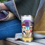 Personalisierte Sind wir betrunken Schlampe Wir könnten 20oz Tumbler Freundschaft Memorial Geschenk für heiße und kalte Getränke sein