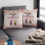 Personalizado You'll Always Be My Person Best Friend Forever Funda de Almohada Regalo para Mejor Amigo para Sala de Estar