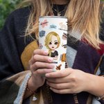 Personliga dagliga bekräftelseord Jag älskar alla delar av mig 20oz Tumbler Tillbaka till skolgåva Födelsedagspresent Daglig användning