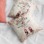 Personalizzato Best Friends Forever Soul Sister Afternoon Tea Time Throw Pillow Cover Bestie Quotes Home Decoration