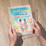 Personalisierte Partner in Crime Just Remember Wenn wir erwischt werden Ich bin taub und Sie sprechen nicht Englisch Acryl Plaque Geburtstag bester Fr