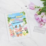 Personalized We Are Not Sugar and Spice and Everything Nice Acrylic Plaque Besties Friendship Gift