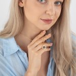 Collier pour Femme Personnalisé avec Photo de l'Animal de Compagnie Pendentif en Résine Transparente pour Amoureuse d'Animal