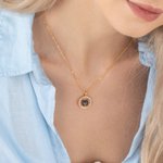 Collier pour Femme Personnalisé avec Photo de l'Animal de Compagnie Pendentif en Résine Transparente pour Amoureuse d'Animal