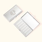 Pastillero Personalizado Monograma Vitaminas Organizador 7 Días Iniciales Semanal Pastillero Viaje Trabajo Esencial Salud Bienestar Regalo para Famili