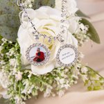 Henkilökohtainen Bridal Anklet kanssa Photo Text Charm Säädettävä nilkka rannesormus Memorial Anklet Hääkimppu Accessory Dainty Memorial Korut