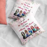 Personalised You're My Person You'll Always Be My Person Bestie Party Throw Pillow Cover  Gift for Best Friend Sofa Decor