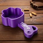 Personalised Paw Shape Dog Food Measuring Cup Scoop 3D Printed Pet Feeding Accessory Gift for Pet Lover Owner