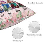 Personalised You're My Person You'll Always Be My Person Bestie Party Throw Pillow Cover  Gift for Best Friend Sofa Decor