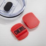 Personalized Name Slider Lid Top Replacement 3D Printed Slider for Stanley Yeti Rambler Tumbler