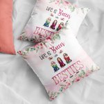 Gepersonaliseerde Better Life Better Bestie Garden Friend Party Kussenhoes Cadeau voor Beste Vriend Slaapkamer Decor