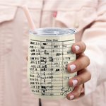 Gobelet rétro personnalisé pour bibliothèque avec paille Cadeau d'anniversaire de Noël pour les amoureux des livres Club de lecture Lecteurs de livres