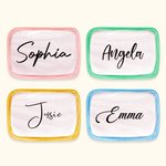 Personalised Clear PVC Make Up Pouch Bag with Zipper for Bridesmaid Bachelorette Party Bridesmaid Proposal Wedding Favor Gift