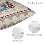 Personlig Du är min person Bestie Party Resa Semester Kasta kuddeöverdrag Födelsedagspresent Vardagsrumsinredning