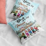 Personalized You Are My Person Bestie Drinking Life Enjoying Natural Scenery Throw Pillow Cover Bestie Gift Idea Home Decoration