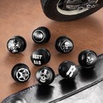 Personalized Stainless Steel Seat Bolt Screw with Pattern or Text Motorcycle Accessories Seat Screw Gift for Motorcycle Enthusiast