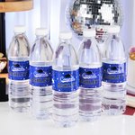 Personalisierte Grad Klasse von 2025 Satz von 20 wasserdicht Graduierung Wasserflasche Etiketten Aufkleber mit Namen und Jahr Graduierung Party Geschenk für Absolventen