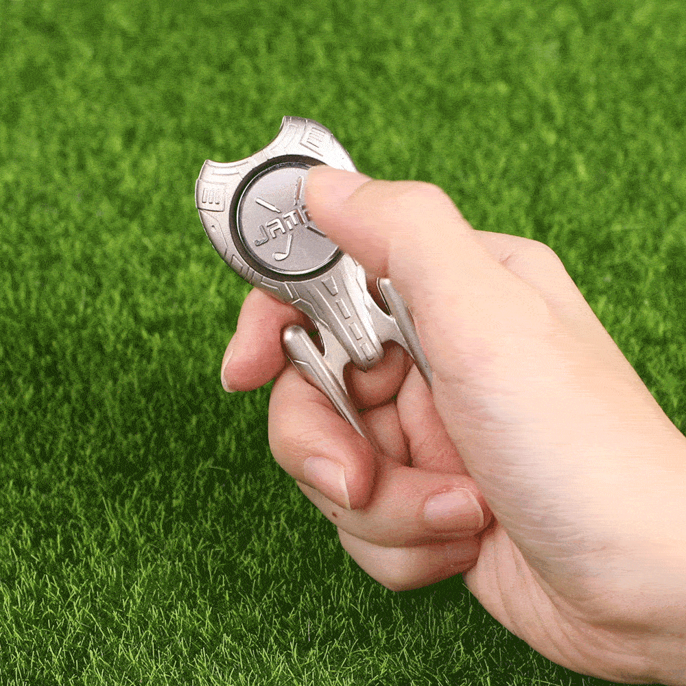 Personalised Embossed Golf Divot Repair Tool with Magnetic Removable Golf Ball Marker Golf Club Holder Birthday Gift for Golf Lovers Dad Husband