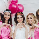 Personalized Glitter Headbands Hair Accessories with Name Gift for Bridesmaid Bachelor Party