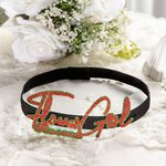 Personalized Glitter Headbands Hair Accessories with Name Gift for Bridesmaid Bachelor Party