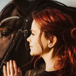 Personalizada herradura Stud Sterling Sliver Pendientes con piedra de nacimiento del corazón y circonio Lucky Joyería Regalo para Chica Mujeres Horse 