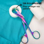 Set d'Outils Médicaux Personnalisé avec Nom Ciseaux à Pansements Pince Ciseaux à Suture Cadeau pour Infirmière Étudiant