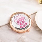 Personalised Disco Bridesmaid Makeup Mirror Folded Mirror Bachelorette Party Wedding Party Bridesmaid Gift Christmas Birthday Gift