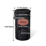 Personalized Multi Pocket Horse Saddle Water Bottle Holder Insulated Carrier Bag Essential for Outdoor Activities Fits Up To 50oz Bottle