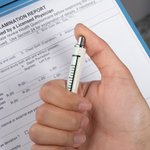 Stylo à Bille Pailleté Style Seringue Personnalisé avec Nom pour Infirmières Étudiants en Soins Infirmiers Enseignants Fournitures Scolaires