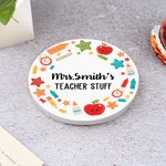 Personalized Mug and Coaster with Name End of School Gift Teacher Gift Appreciation Gift