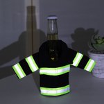 Gepersonaliseerde Miniatuur de Isolatiegiften van de de Fles van het Brandweerjasje Waterflesdekking voor Brandweerman Vader
