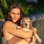 Tatuaggi temporanei personalizzati minimalisti con design orecchie di cane set di 15 regalo ideale per compleanni per amanti degli animali