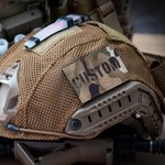 Toppa militare personalizzata Toppa tattica di identificazione da combattimento riflettente con gancio e anello 2in × 3,5in