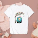 Personalisierte Ich bin bereit, Truck Design Kid T-shirt ersten Tag in der Schule zurück zu Schule Geschenk zerquetschen