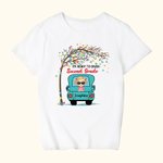 Personalisierte Ich bin bereit, Truck Design Kid T-shirt ersten Tag in der Schule zurück zu Schule Geschenk zerquetschen