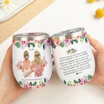 Gobelet à vin Hawaii personnalisé Will You Be My Bridesmaid Wedding Gift Bachelorette Party Favor