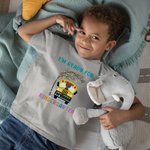 Personalisierte Ich bin bereit für die Schule Bus Kind T-shirt zurück zur Schule ersten Tag der Schule Feier Geschenk für Jungen Mädchen