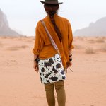 Personalized Embroidery Monogrammed Cow Print Leather Crossbody Bag for Woman Cow Lover Animal Lover