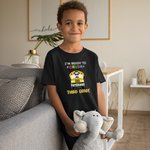 Personalisierte zurück zu Schule Baumwolle niedlich Kind Bus T-Shirt ersten Tag in der Schule Geschenk lustiges Geschenk für Kind Mädchen Junge