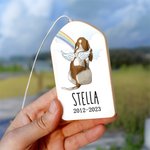 Personalised Pet Memorial Wind Chime Double Side Engraved Decor Dog Memorial Gift Sympathy Gift Loss of Dog Gift