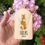 Personalised Pet Memorial Wind Chime Double Side Engraved Decor Dog Memorial Gift Sympathy Gift Loss of Dog Gift