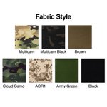 Toppa militare personalizzata Toppa tattica di identificazione da combattimento riflettente con gancio e anello 2in × 3,5in