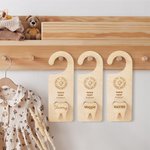Boîte de ramassage pour la fée des dents en bois avec nom gravé Cadeau de décoration de chambre pour garçon fille